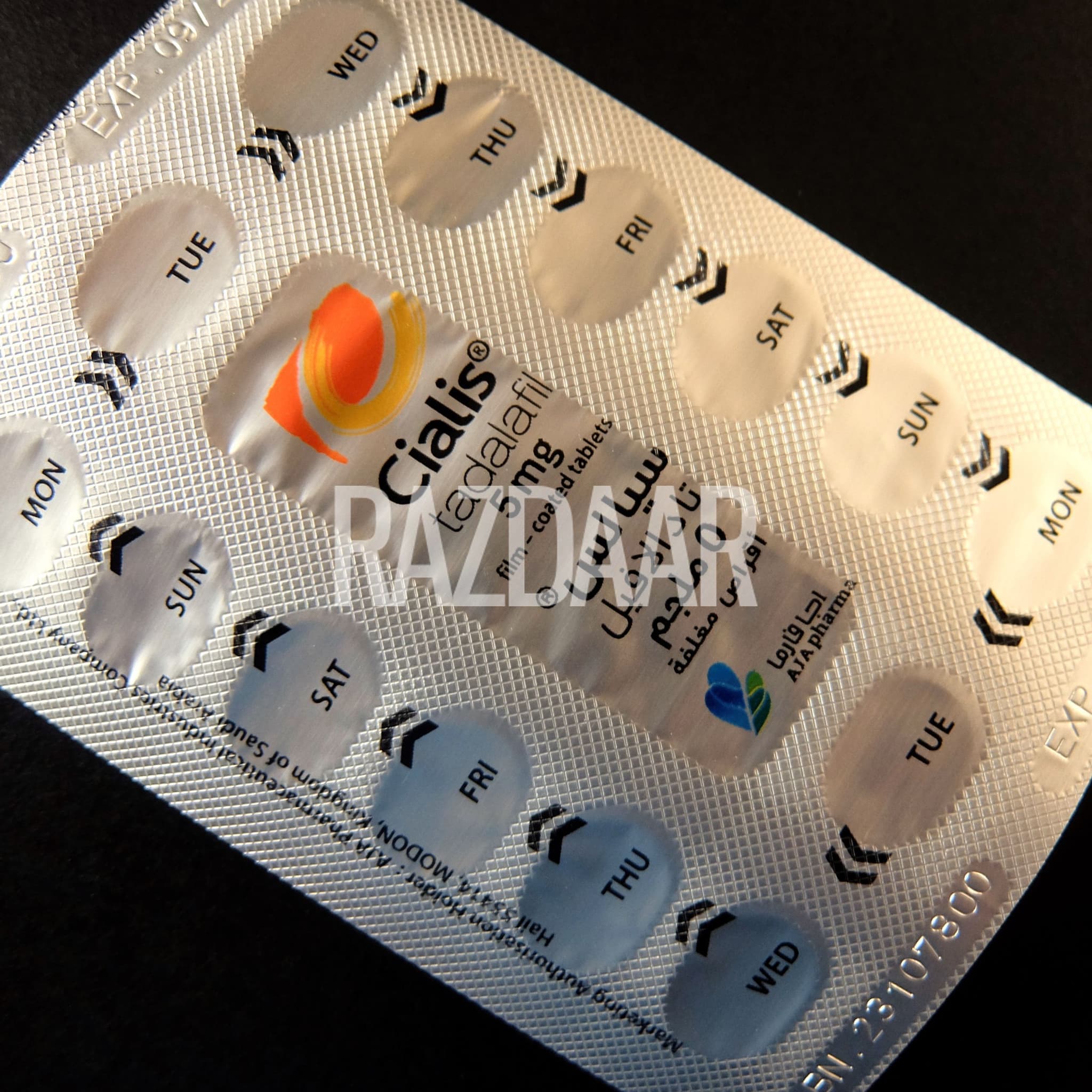 Cialis 5mg imported from Saudia Arabia product picture